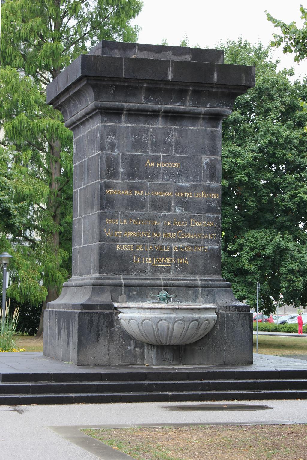 Kastorbrunnen in Koblenz