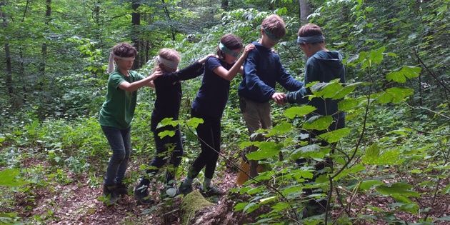 Kinder-Camp Scouts auf geheimer Mission in Berga/Elster