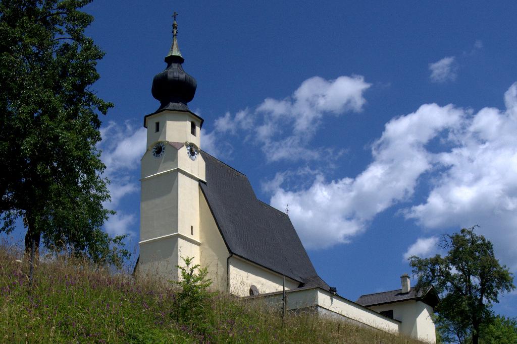 Kirchenteich in Steinbach am Attersee