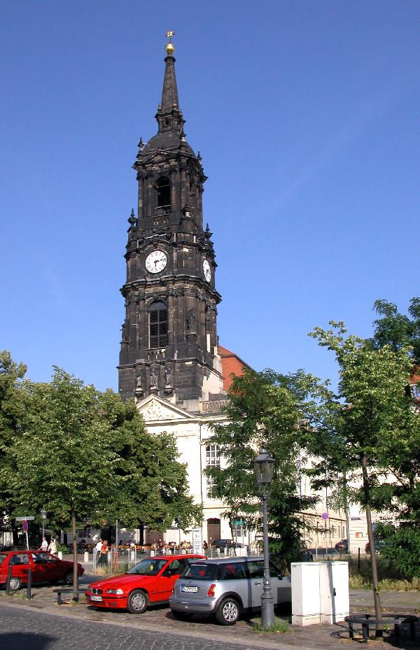 Kirchturm Dreikönigskirche (Dresden) in Dresden