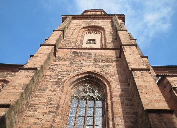 Kirchturm Heiliggeistkirche (Heidelberg) in Heidelberg