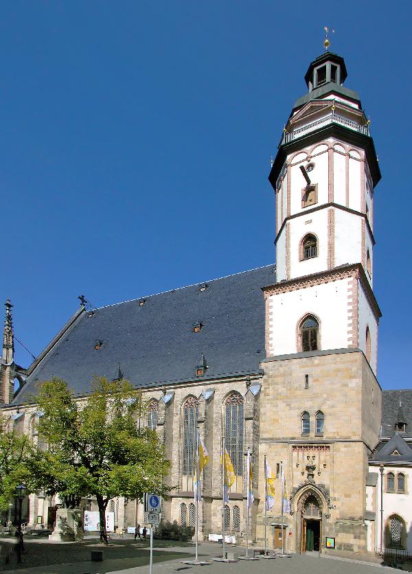 Kirchturm Thomaskirche (Leipzig) in Leipzig