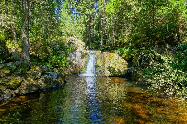 Kleiner Fall des Schwarzenbächle in Görwihl