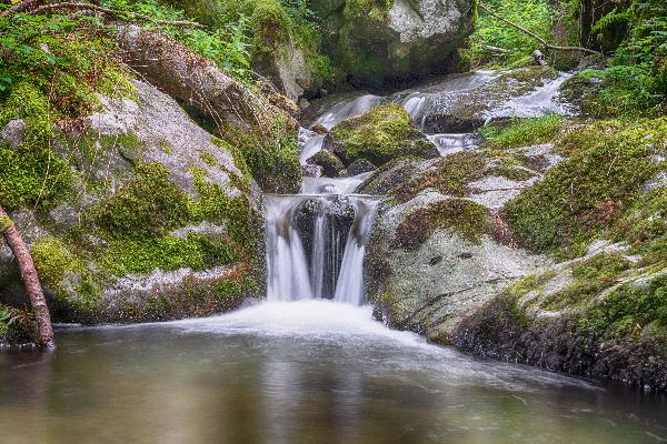 Klemmbach Wasserfälle in Kleines Wiesental