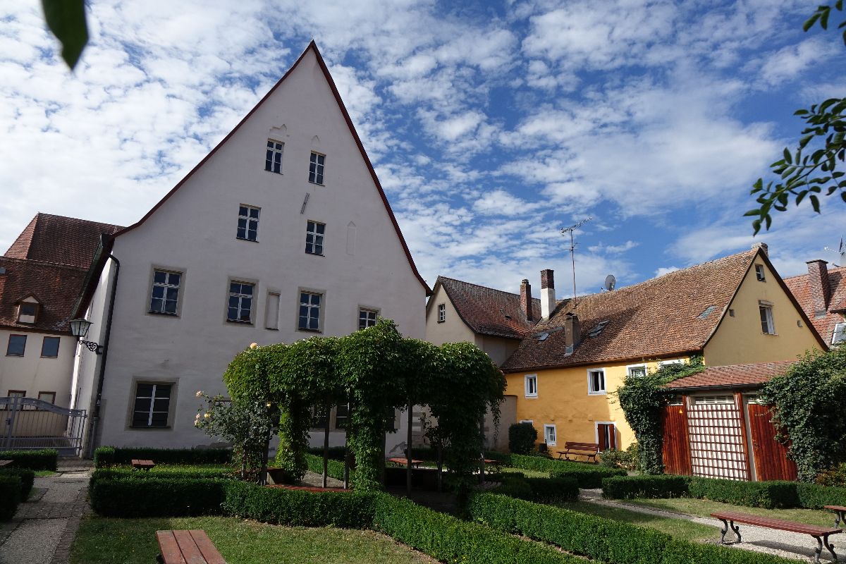 Klostergarten in Weißenburg i. Bay.
