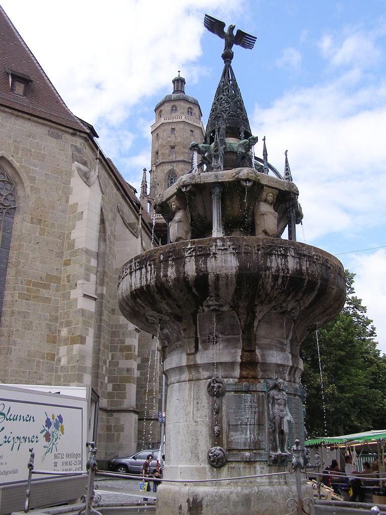 Kriegerbrunnen in Nördlingen