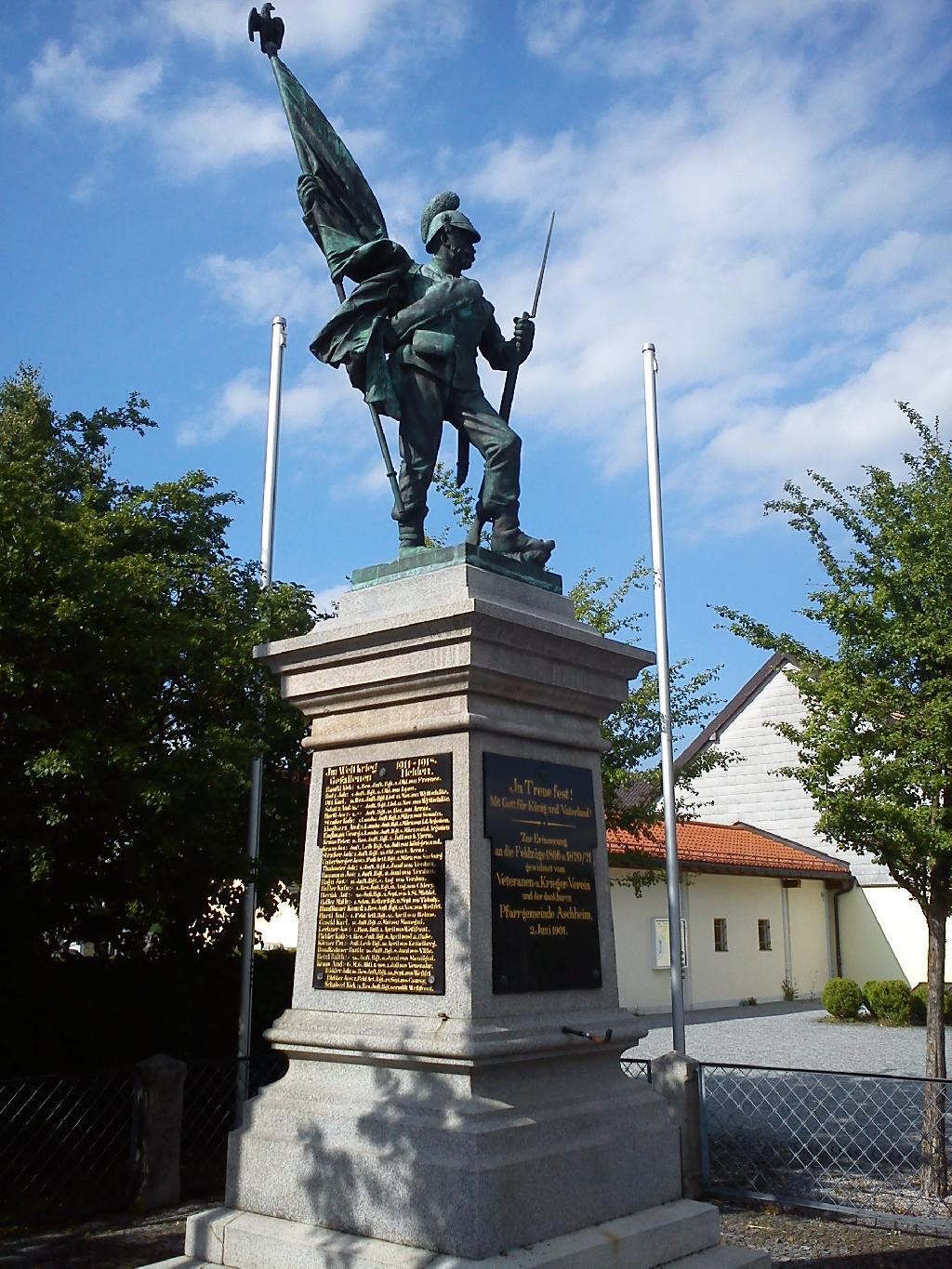 Kriegerdenkmal Aschheim in Aschheim