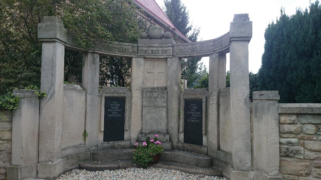 Kriegerdenkmal Draschwitz (Weltkriege) in Elsteraue