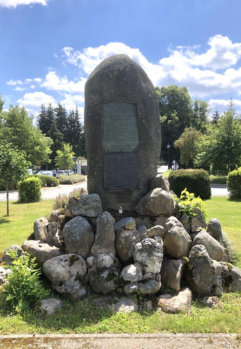 Kriegerdenkmal Elend in Oberharz am Brocken