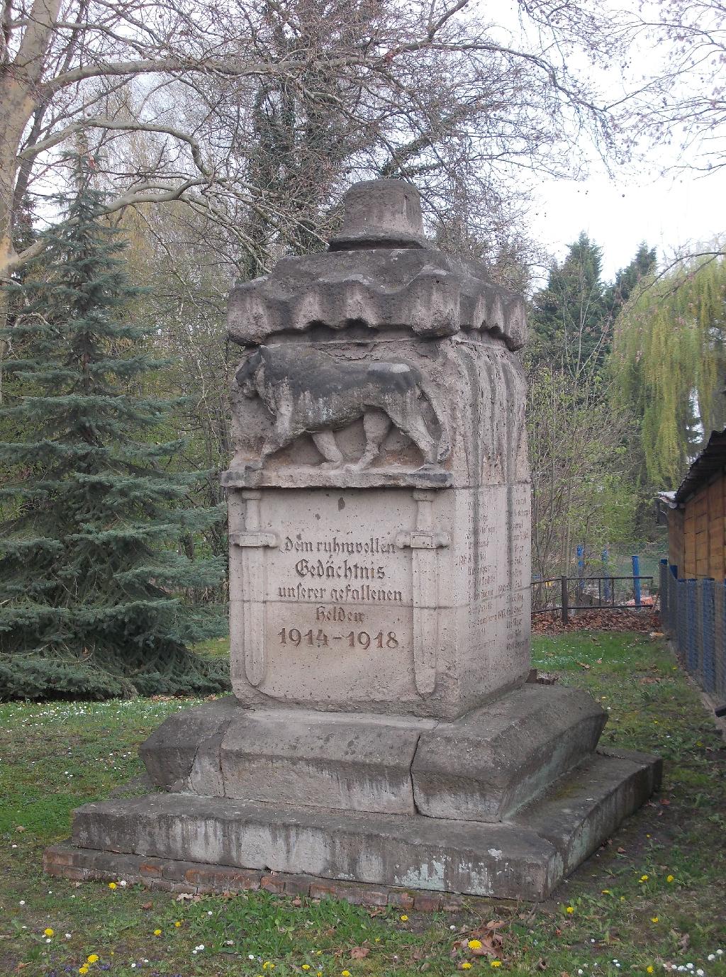 Kriegerdenkmal Granschütz in Hohenmölsen