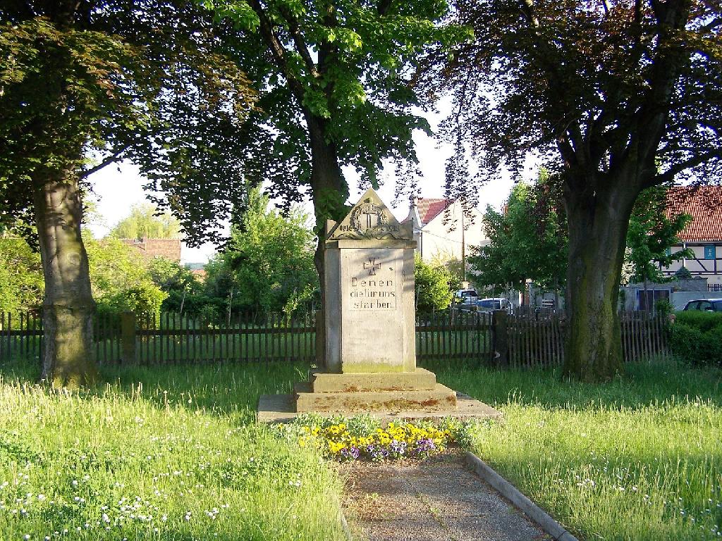 Kriegerdenkmal (Naundorf) in Radebeul