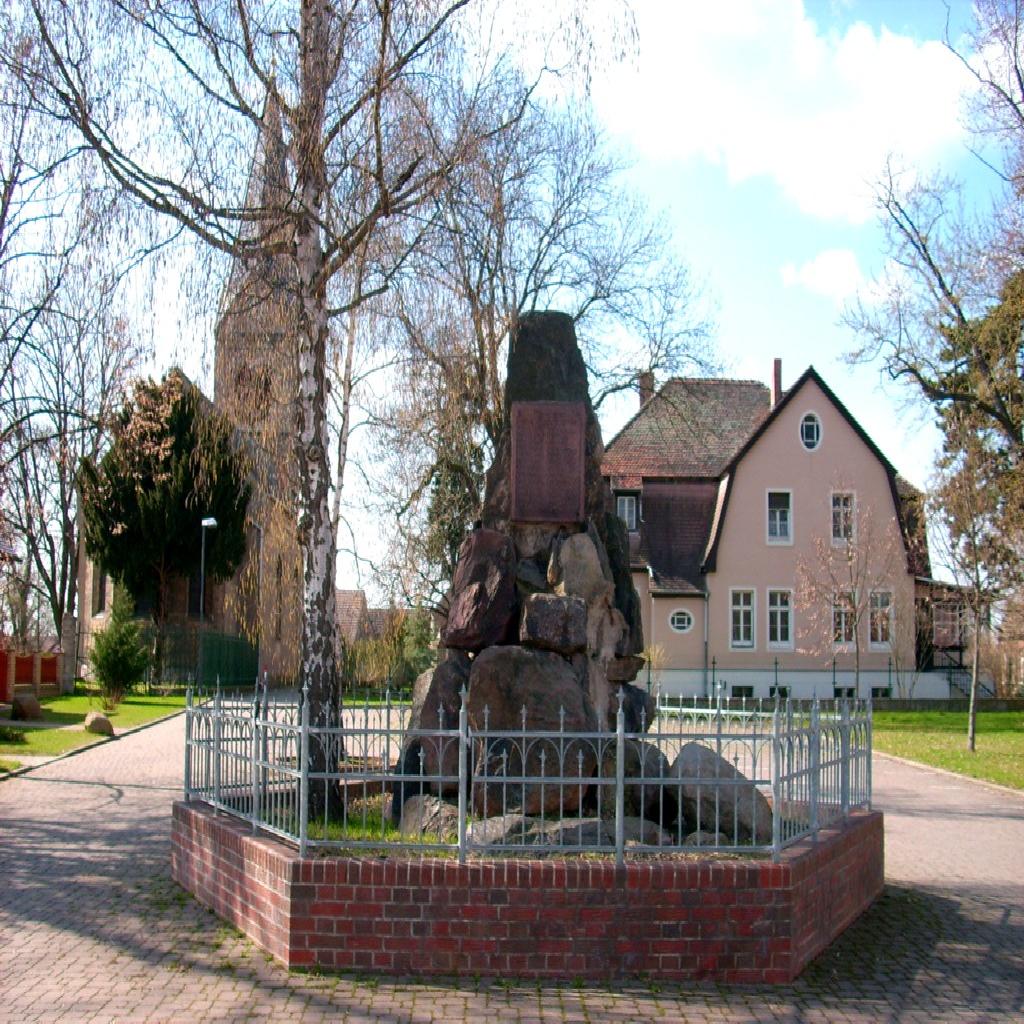 Kriegerdenkmal Preußlitz in Bernburg