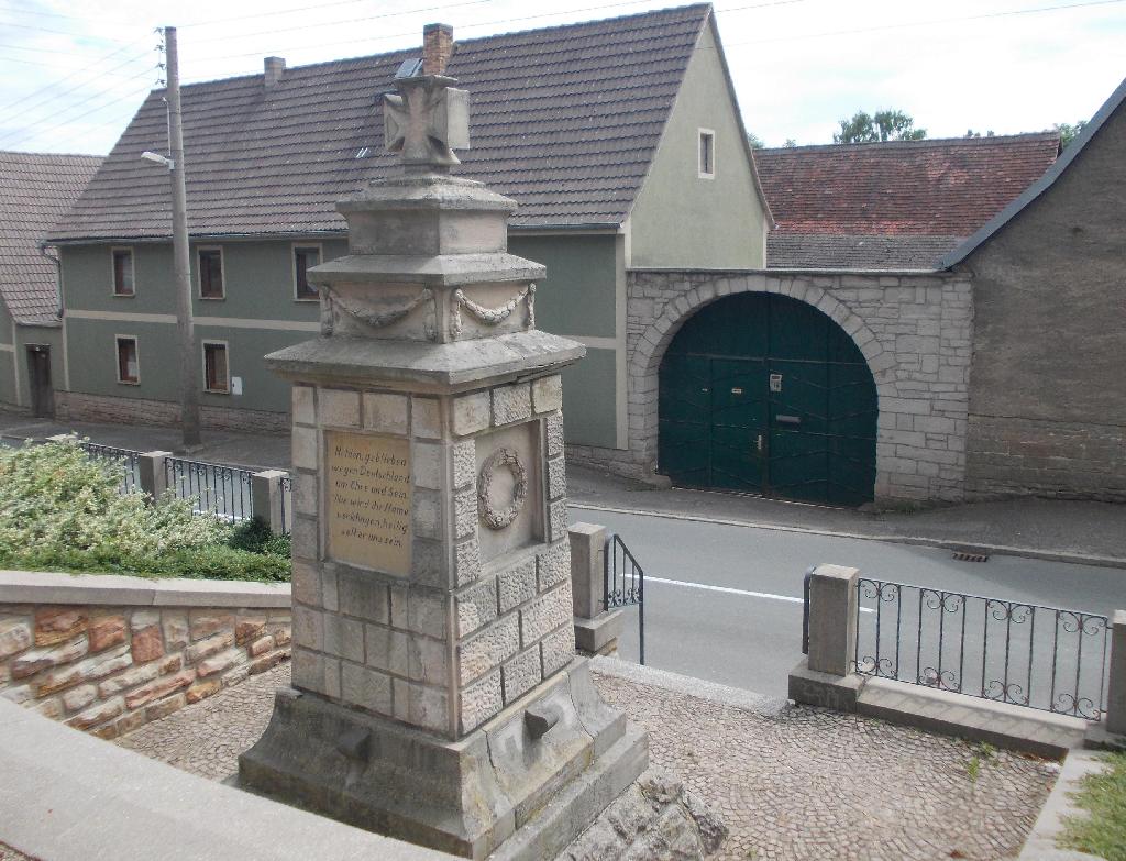 Kriegerdenkmal Saubach (Amtsanteil)