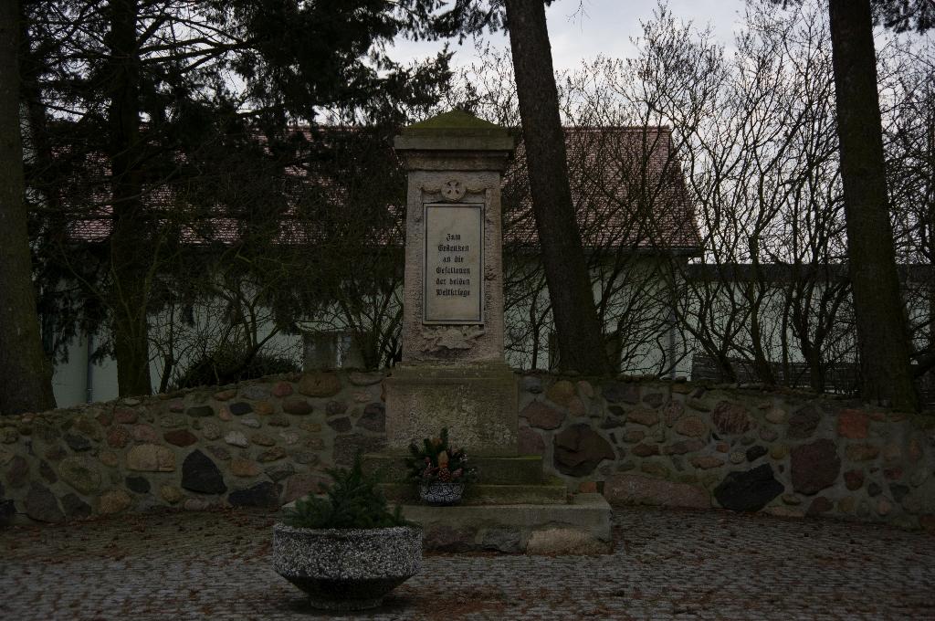 Kriegerdenkmal Schopsdorf in Genthin
