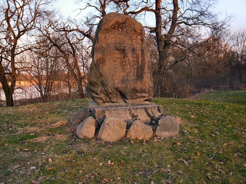 Kriegerdenkmal Vockerode in Oranienbaum-Wörlitz