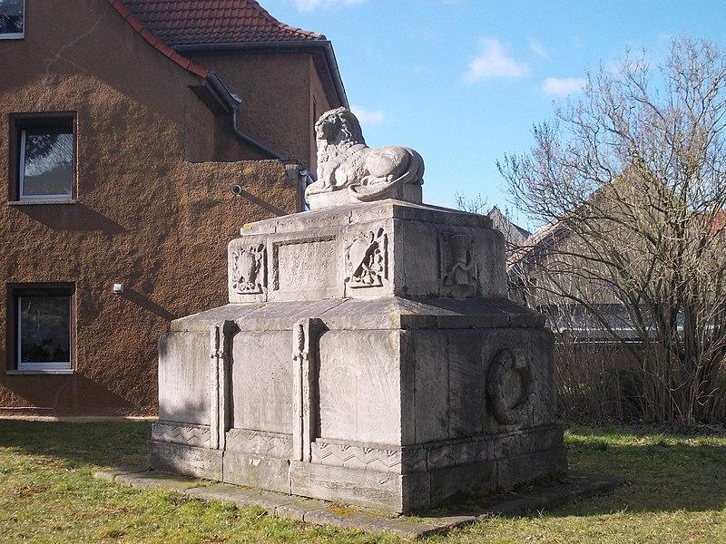 Kriegerdenkmal Wildschütz in Teuchern
