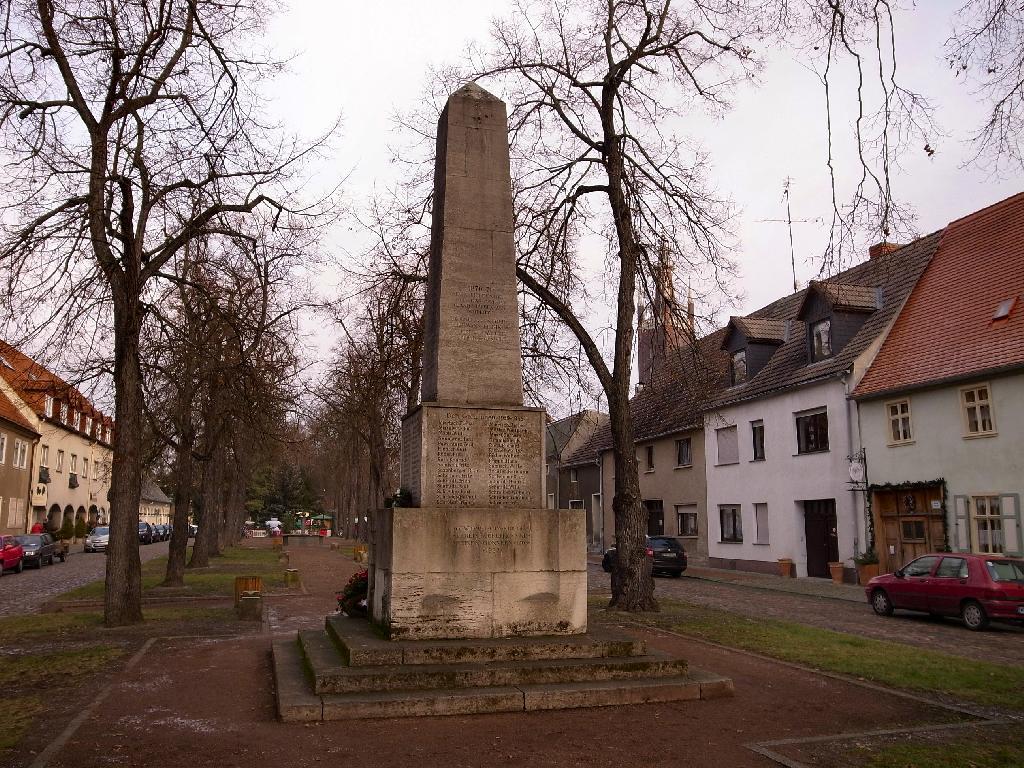Kriegerdenkmal Wörlitz in Oranienbaum-Wörlitz