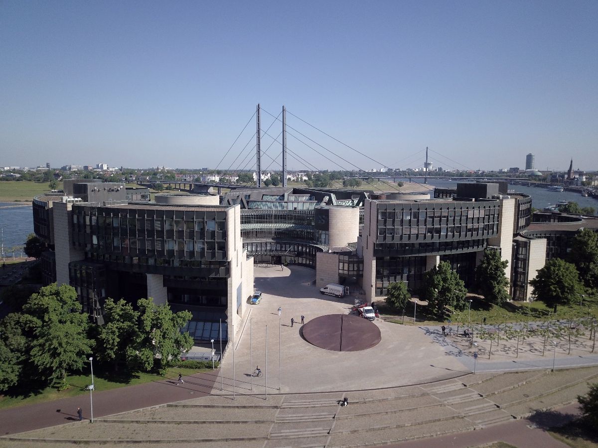 Landtag Nordrhein-Westfalen in Düsseldorf