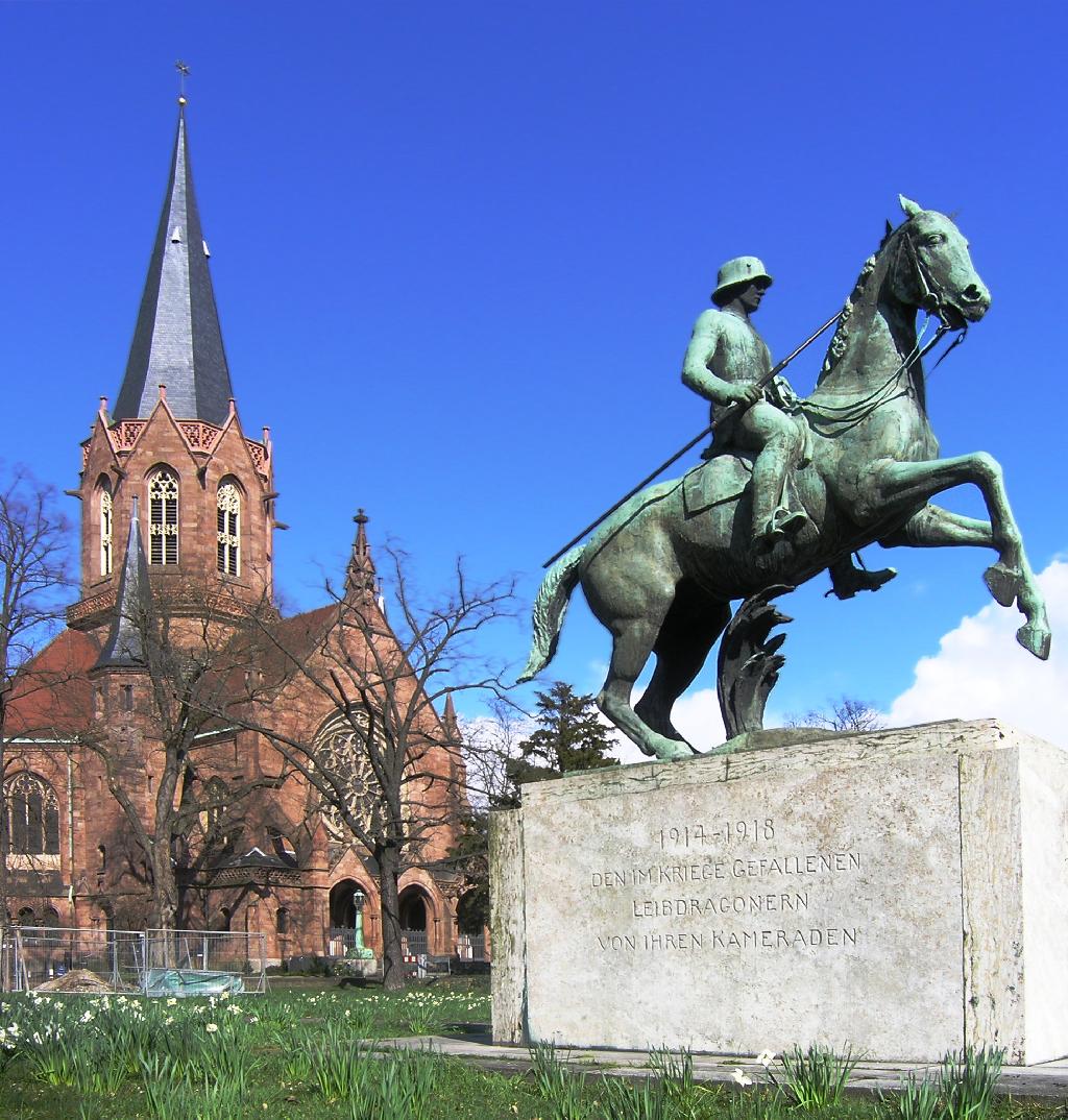 Leibdragonerdenkmal in Karlsruhe