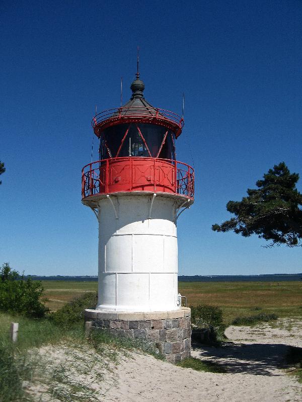 Leuchtturm Gellen in Insel Hiddensee