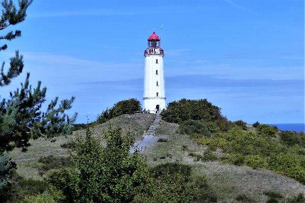 Leuchtturm Dornbusch in Insel Hiddensee