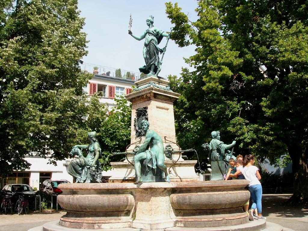 Lindaviabrunnen in Lindau (Bodensee)