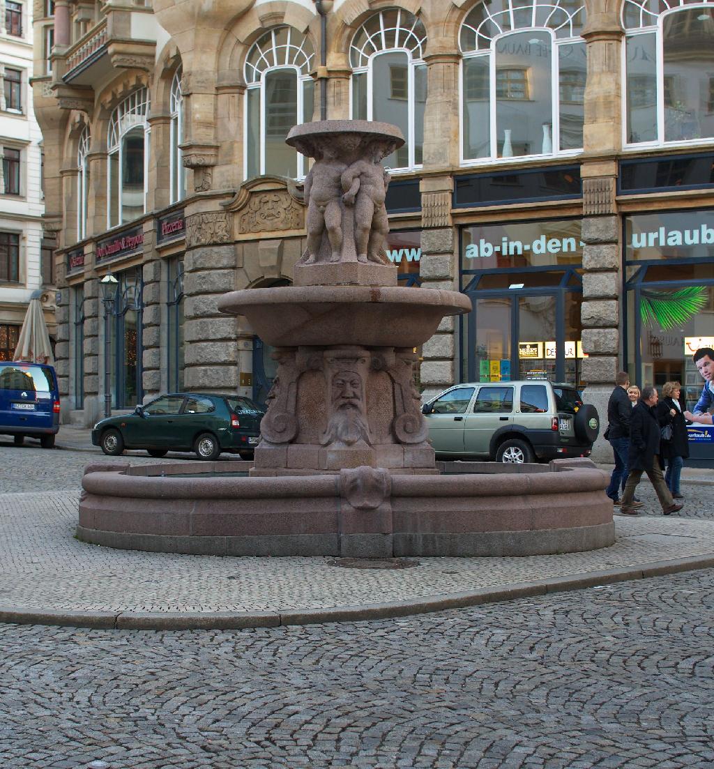 Lipsia-Brunnen in Leipzig