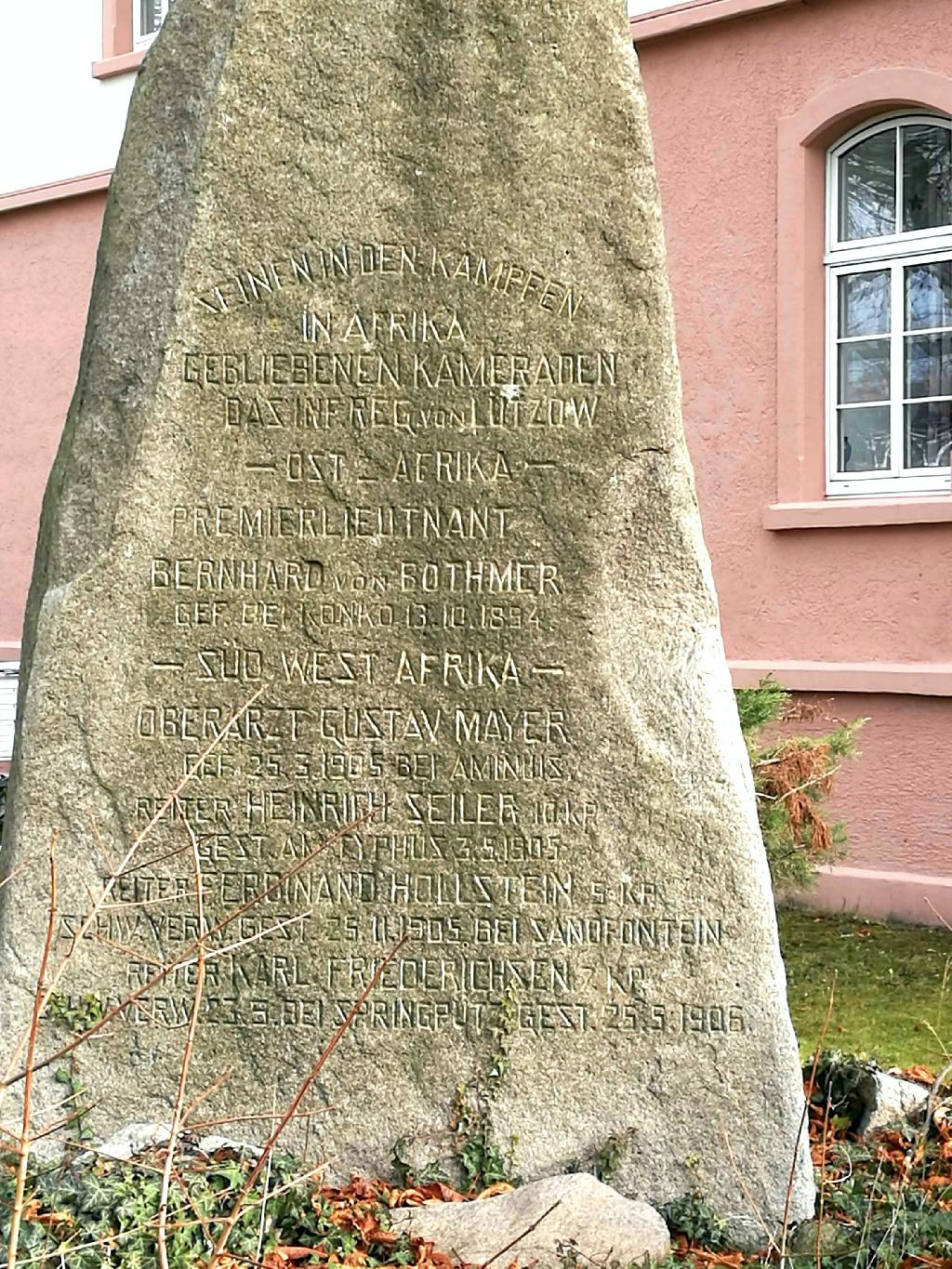 Lützower-Denkmal Rastatt in Rastatt