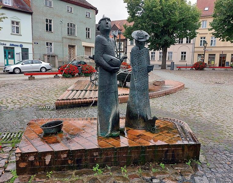Marktbrunnen Angermünde in Angermünde