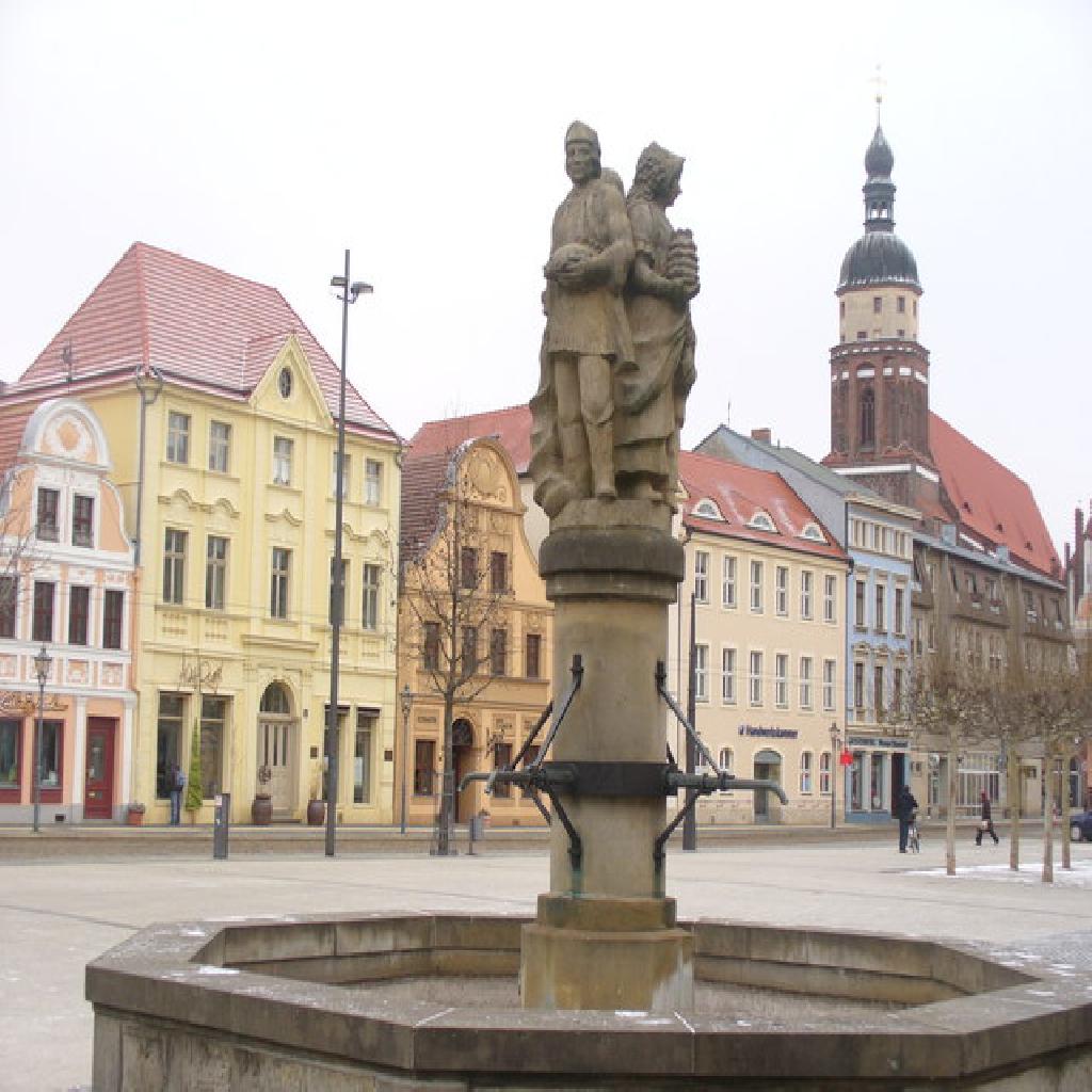 Marktbrunnen in Cottbus