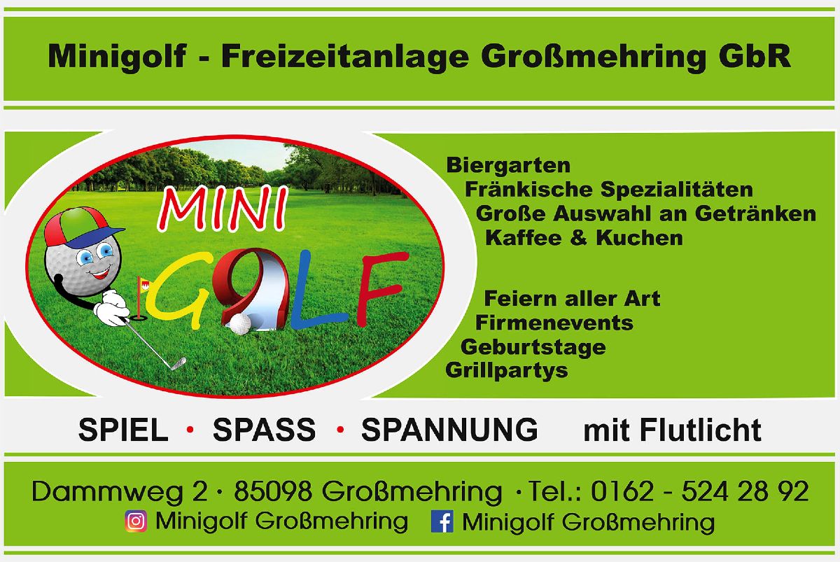 Minigolf -Freizeitanlage Großmehring GbR 