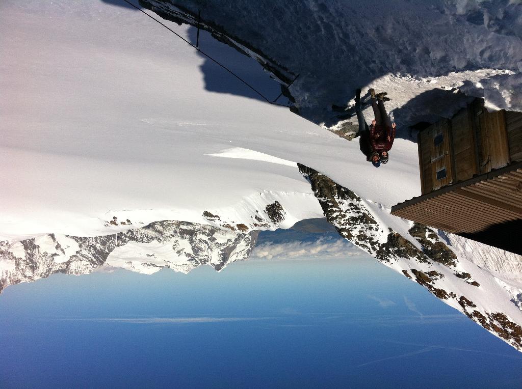 Mönchsjochhütte in Jungfraujoch