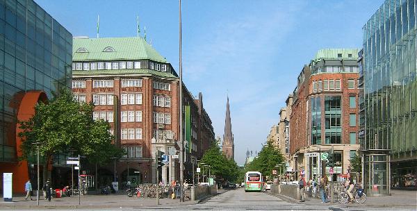 Mönckebergstraße in Hamburg
