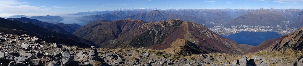 Monte Tamaro peak