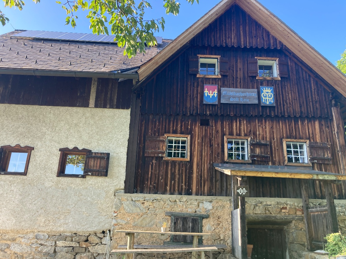 Mühlbacherhütte in Rein