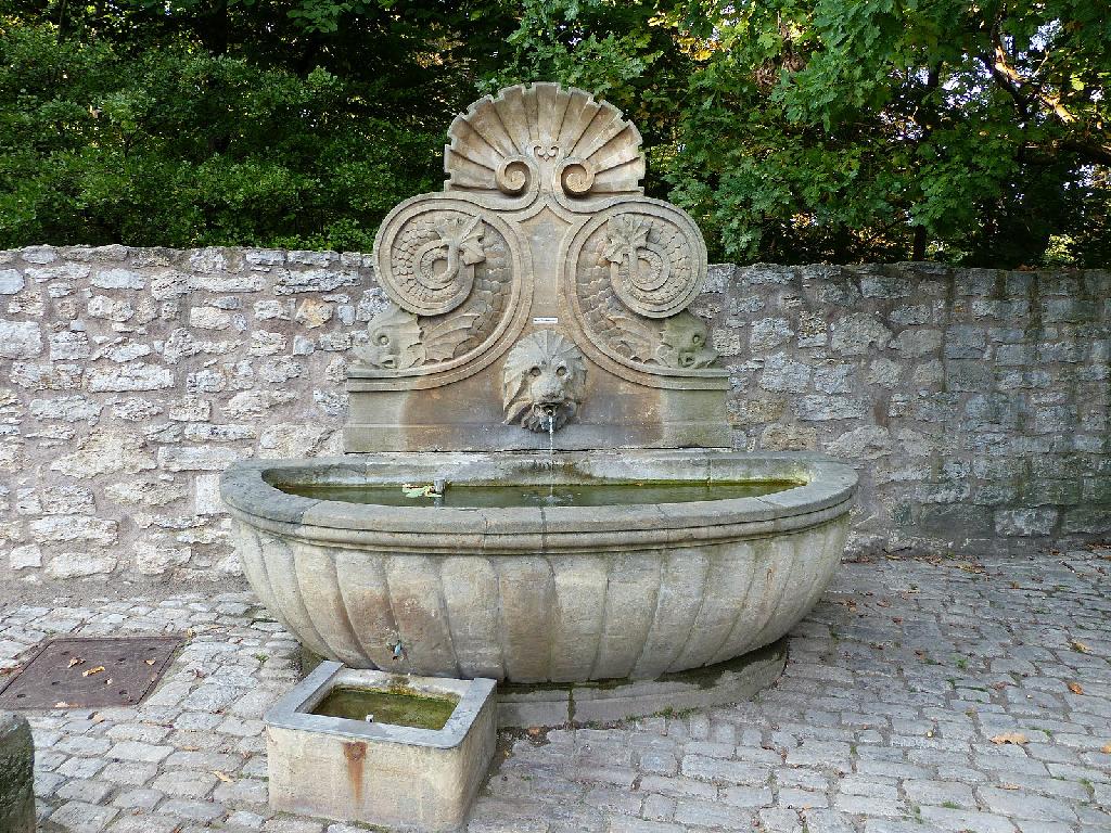 Muschelbrunnen in Weimar