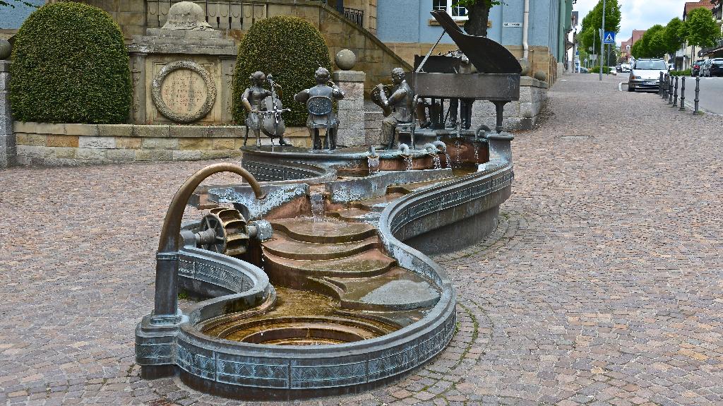 Musikantenbrunnen Donaueschingen in Donaueschingen