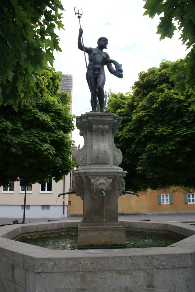 Neptunbrunnen Augsburg in Augsburg