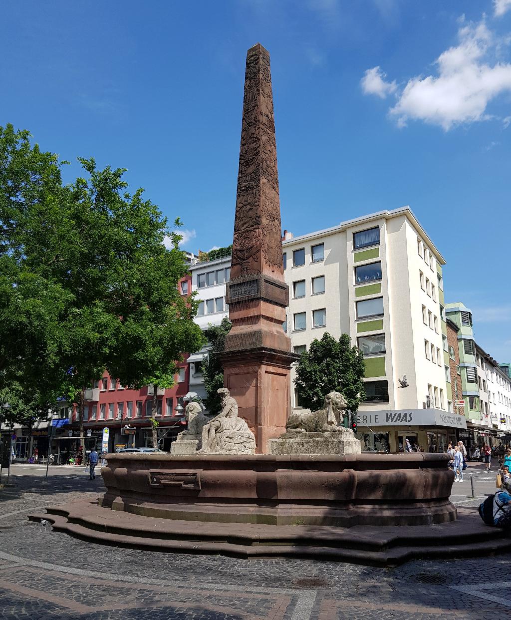 Neuer Brunnen in Mainz