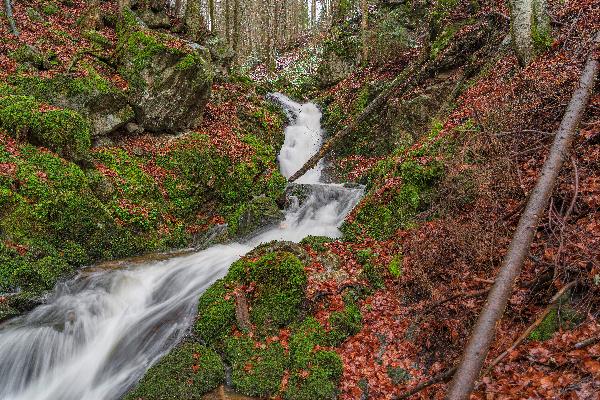 Obere Alpersbach Wasserfälle