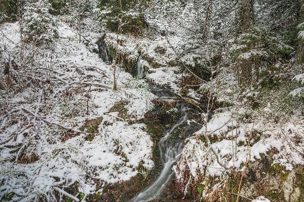 Oberer Kriegsbach Wasserfall