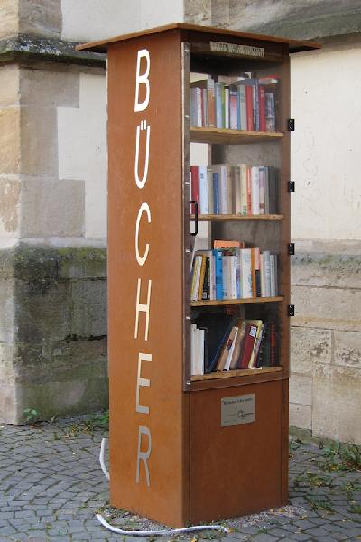 Öffentliches Bücherregal Bad Kreuznach