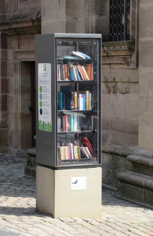 Öffentliches Bücherregal Nürnberg