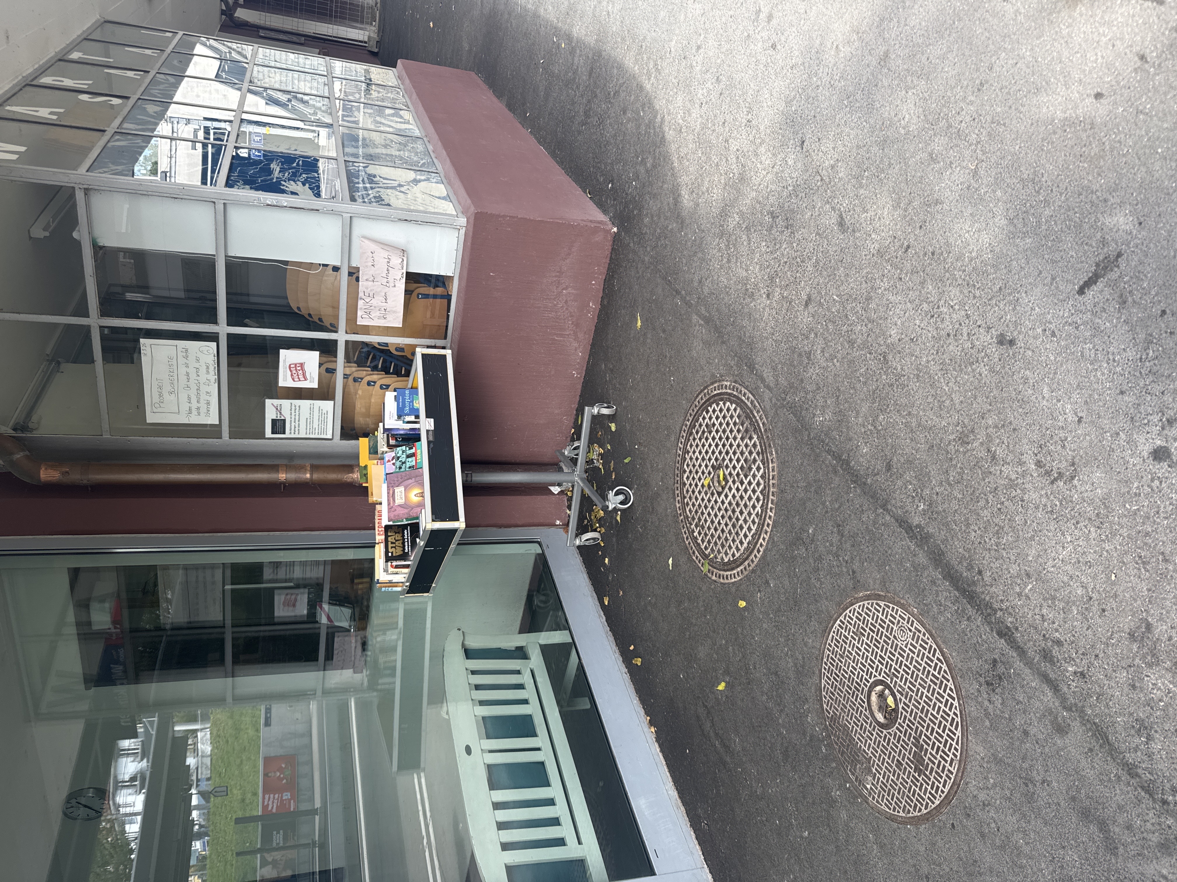 Öffentliches Bücherregal Zürich