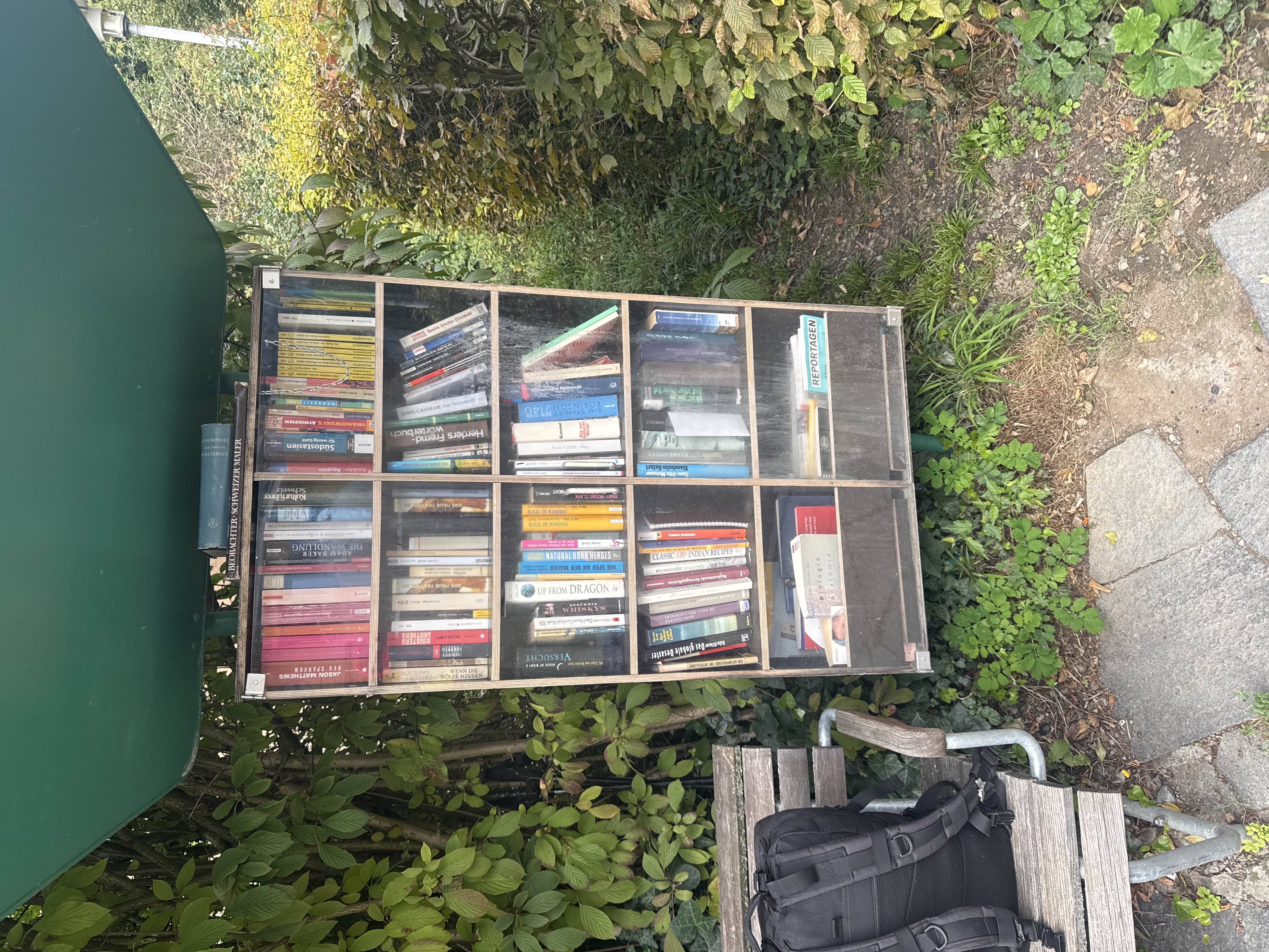 Öffentliches Bücherregal Zürich