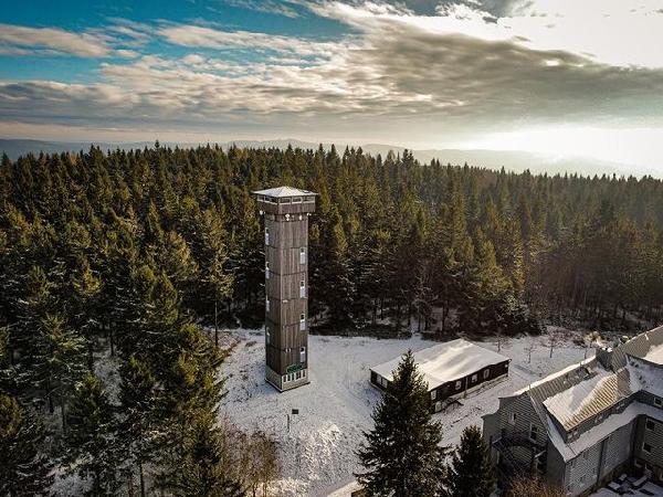 Otto Hermann Böhm Turm (Aschbergturm) in Klingenthal