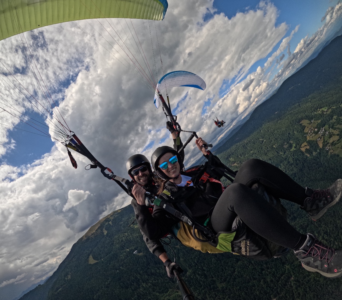 Paragliding Gerlitzen/Ossiacher See in Bodensdorf