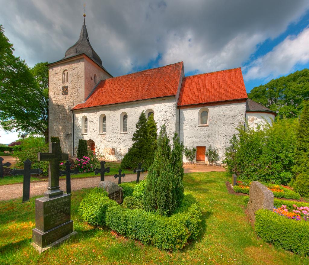 Petrikirche zu Bosau in Bosau