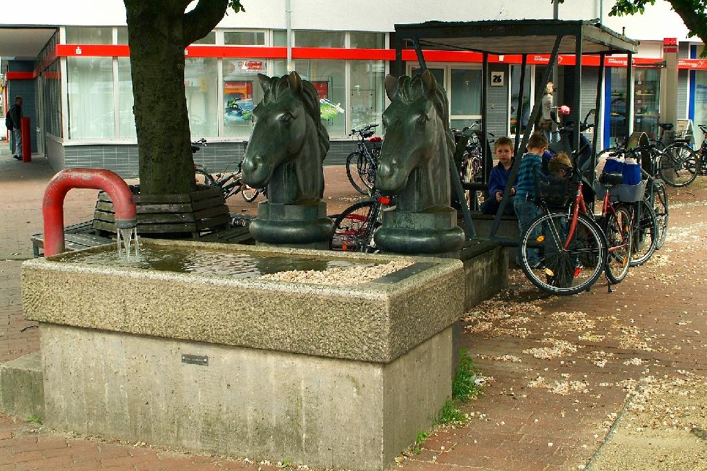 Pferdekutschenbrunnen in Hannover