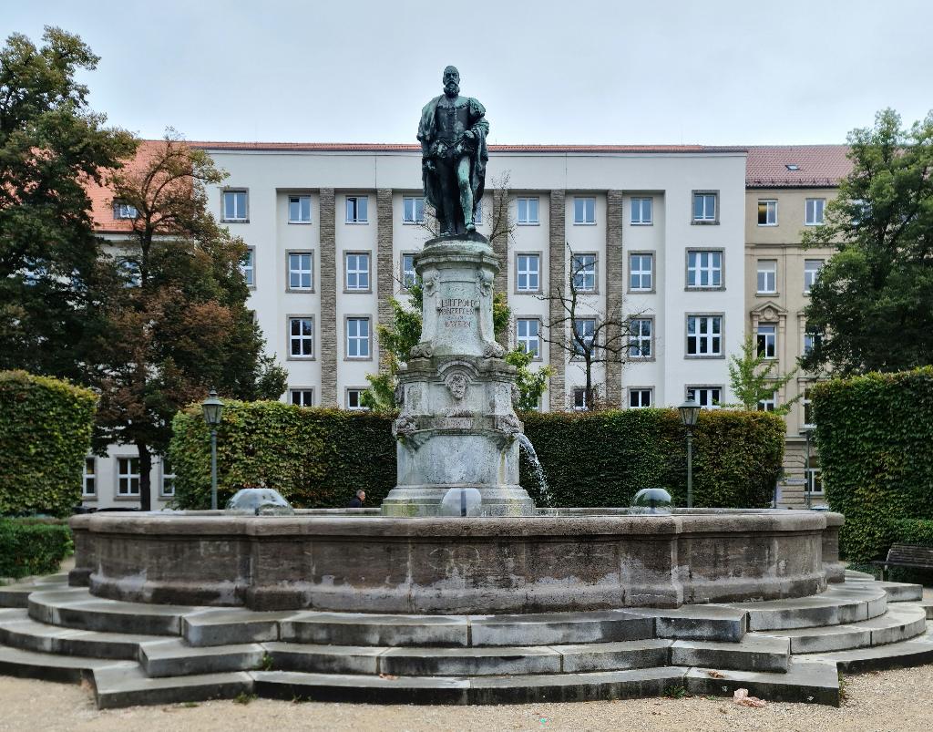 Prinzregentenbrunnen in Augsburg